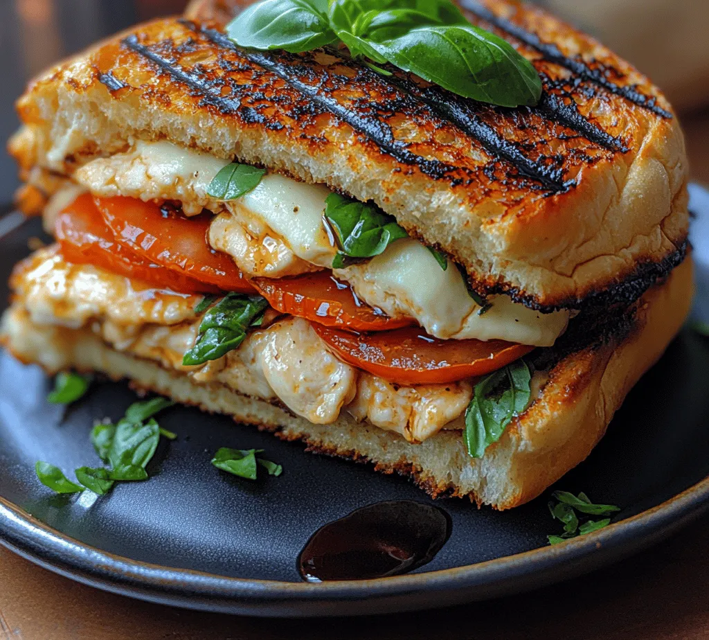 If you're seeking a delicious and satisfying meal that combines fresh ingredients and bold flavors, look no further than the Chicken Caprese Panini. This delightful sandwich is a modern twist on the classic Italian Caprese salad, showcasing the harmonious blend of juicy chicken, creamy mozzarella, ripe tomatoes, fragrant basil, and a drizzle of tangy balsamic glaze. With its mouthwatering taste and appealing presentation, the Chicken Caprese Panini has quickly become a favorite among food enthusiasts and busy families alike.