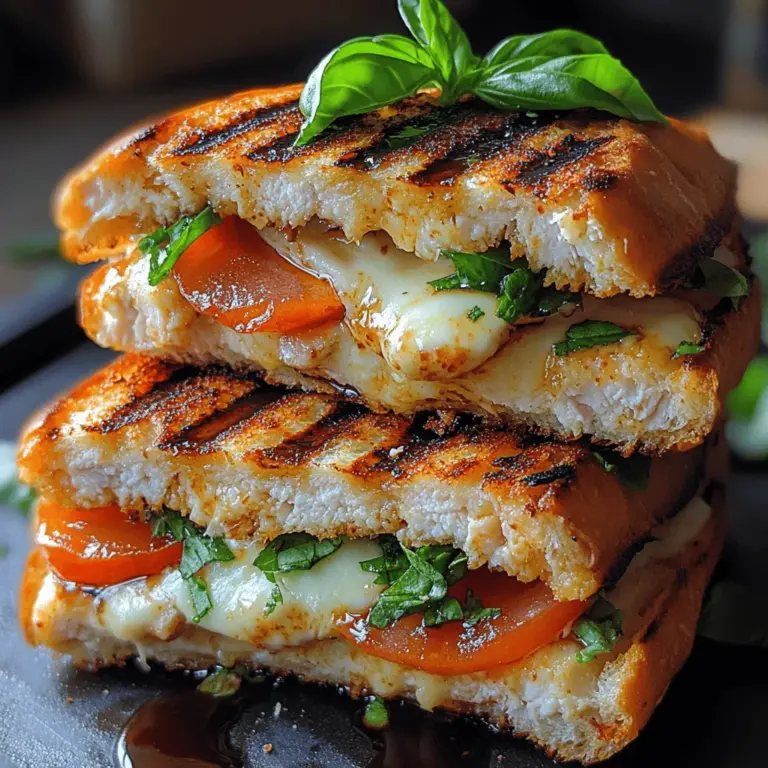 If you're seeking a delicious and satisfying meal that combines fresh ingredients and bold flavors, look no further than the Chicken Caprese Panini. This delightful sandwich is a modern twist on the classic Italian Caprese salad, showcasing the harmonious blend of juicy chicken, creamy mozzarella, ripe tomatoes, fragrant basil, and a drizzle of tangy balsamic glaze. With its mouthwatering taste and appealing presentation, the Chicken Caprese Panini has quickly become a favorite among food enthusiasts and busy families alike.