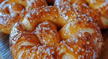 Twisted Bliss Pretzels: A Homemade Delight