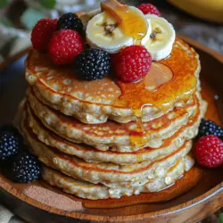 In today’s fast-paced world, healthy breakfasts have become a cornerstone of balanced diets, with many individuals seeking nutritious options that can power them through the day. The growing trend of gluten-free and flourless recipes has made it easier than ever to enjoy delicious meals without compromising health. Among these, oatmeal pancakes stand out as a fantastic option, offering a delightful combination of taste and nutrition.