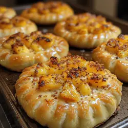 Welcome to a culinary adventure that captures the essence of tropical bliss: the Hawaiian Paradise Cheesecake Danish. Imagine biting into a warm, flaky pastry filled with a luscious cream cheese mixture, topped with sweet, caramelized pineapple. This delightful treat is perfect for breakfast, brunch, or dessert, providing a unique twist on traditional Danish pastries. The fusion of sweet King's Hawaiian rolls, rich cream cheese, and the vibrant flavor of pineapple creates a mouthwatering experience that transports you straight to the Hawaiian islands.