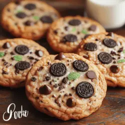 Cookies have an undeniable charm that makes them one of the most beloved desserts across the globe. From classic chocolate chip to chewy oatmeal raisin, the variety of flavors and textures available can satisfy any sweet tooth. Among the countless cookie variations, the Minty Oreo Delight Cookies stand out as a unique and refreshing twist on the traditional cookie experience. These delightful treats combine the rich chocolatey goodness of Oreo cookies with a refreshing mint flavor, creating a perfect indulgence for any occasion.