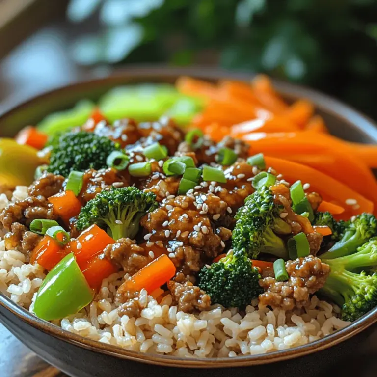 In the world of contemporary cooking, rice bowls have surged in popularity, becoming a go-to option for busy individuals and families seeking quick, delightful meals. These versatile dishes combine the nourishing grain with a variety of proteins, fresh vegetables, and flavors from different cuisines, making them an ideal canvas for creativity in the kitchen. Among the myriad of options available, the Savory Ground Turkey Teriyaki Rice Bowl stands out, offering a healthy, satisfying, and delicious meal that can be prepared in no time.