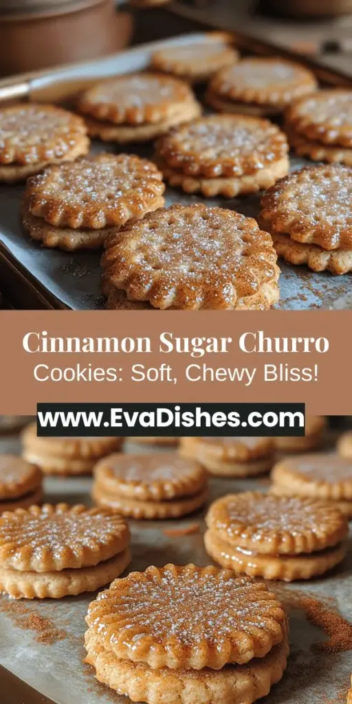 Discover the magic of soft and chewy churro cookies, a delightful twist on the beloved traditional treat. These cookies combine a crispy cinnamon sugar exterior with a tender, buttery interior, making them a crowd-pleaser for any occasion. Perfect for sharing with loved ones or indulging on a cozy night, churro cookies capture the warm, comforting flavors of classic churros without the frying. Get ready to bake these easy-to-make cookies that bring joy and satisfaction in every bite!