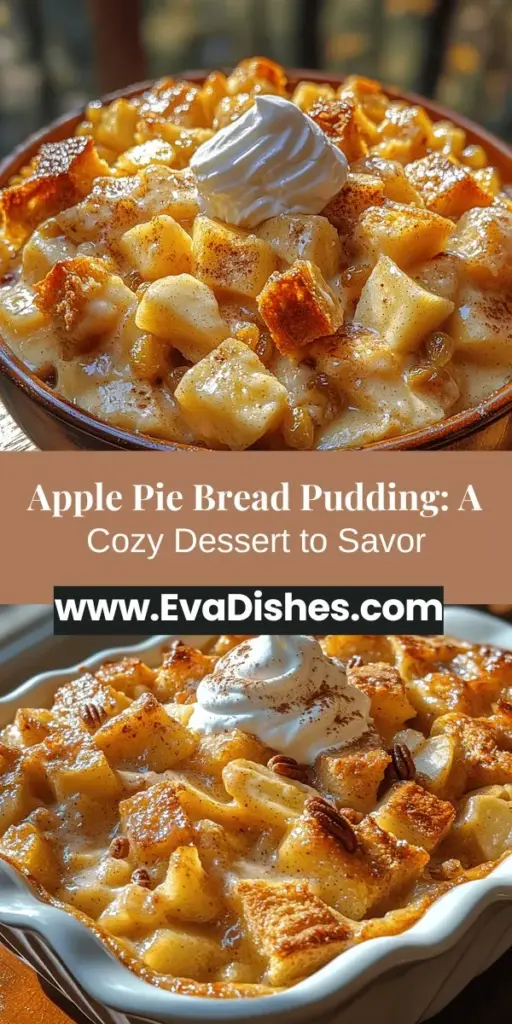 Discover the comforting blend of flavors in Apple Pie Bread Pudding Delight, a dessert that combines the warmth of apple pie and the richness of bread pudding. Perfect for special occasions or cozy nights in, this easy recipe features custard-soaked brioche or challah bread, tart Granny Smith apples, and aromatic spices like cinnamon and nutmeg. Serve it warm with ice cream or chilled with caramel sauce for a delightful treat that evokes a sense of home and togetherness.