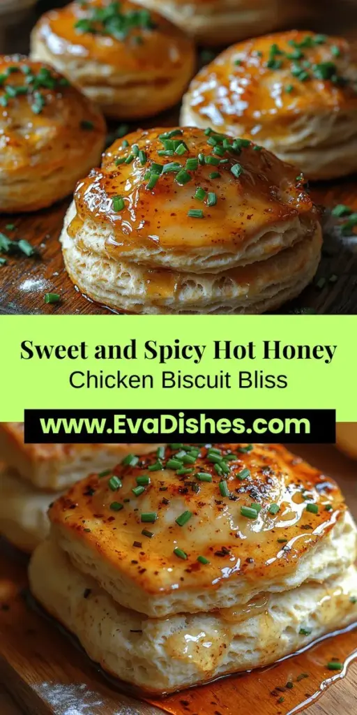 Indulge in the mouthwatering delight of Spicy Sweet Hot Honey Chicken Biscuits, where tender, juicy chicken meets warm, flaky biscuits drizzled with a perfect blend of sweet and spicy hot honey. This recipe fuses traditional Southern flavors with a modern twist, making it ideal for brunch, dinner, or gatherings. With easy-to-follow steps and versatile serving options, it’s a dish that will impress your family and friends, leaving them craving more. Discover the joy of cooking and savor every irresistible bite!