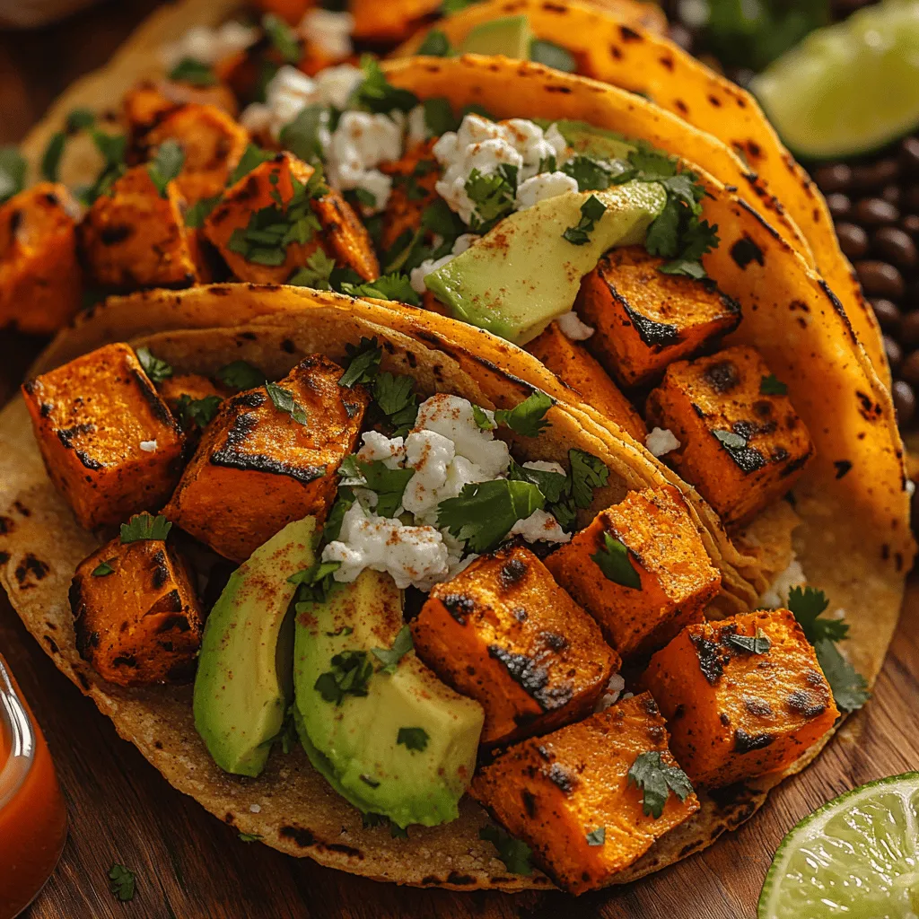 In the ever-evolving world of culinary creativity, Sweet Potato Bliss Tacos have emerged as a delightful addition to the taco family, offering a scrumptious twist on traditional flavors. These vibrant tacos combine the natural sweetness of roasted sweet potatoes with the heartiness of black beans, resulting in a dish that is not only visually appealing but also incredibly satisfying. The concept of Sweet Potato Bliss Tacos caters to those seeking a nourishing meal without compromising on taste.