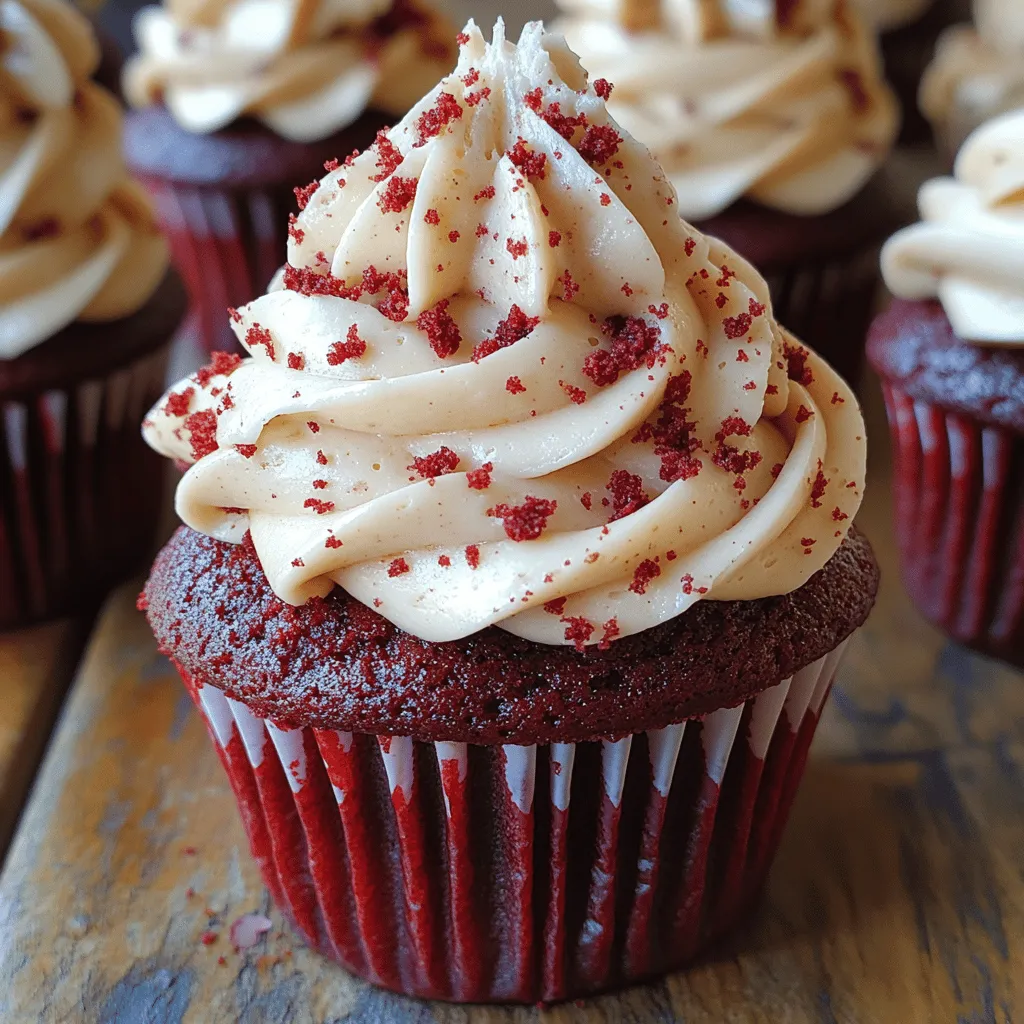 Red velvet cupcakes have captivated dessert lovers for generations with their striking crimson hue and luxurious, velvety texture. The moment you bite into one of these delightful treats, you are met with a perfect balance of flavors: a hint of cocoa mingles with a tangy richness that keeps you coming back for more. The iconic pairing of red velvet with cream cheese frosting is a match made in dessert heaven, elevating these cupcakes from mere sweets to a centerpiece worthy of any celebration. Whether it’s a birthday, wedding, or simply a treat for yourself, red velvet cupcakes hold a special place in the hearts of many.