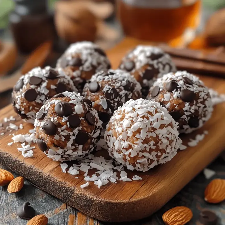Almond Joy Energy Bites are a delicious and nutritious snack that captures the essence of the beloved candy bar, combining the rich flavors of chocolate, coconut, and almonds into bite-sized treats. These energy bites are perfect for anyone seeking a quick energy boost or a satisfying sweet treat that won't derail their health goals. With their ease of preparation and minimal ingredient requirement, they have become a favorite among health-conscious snackers and busy individuals alike.