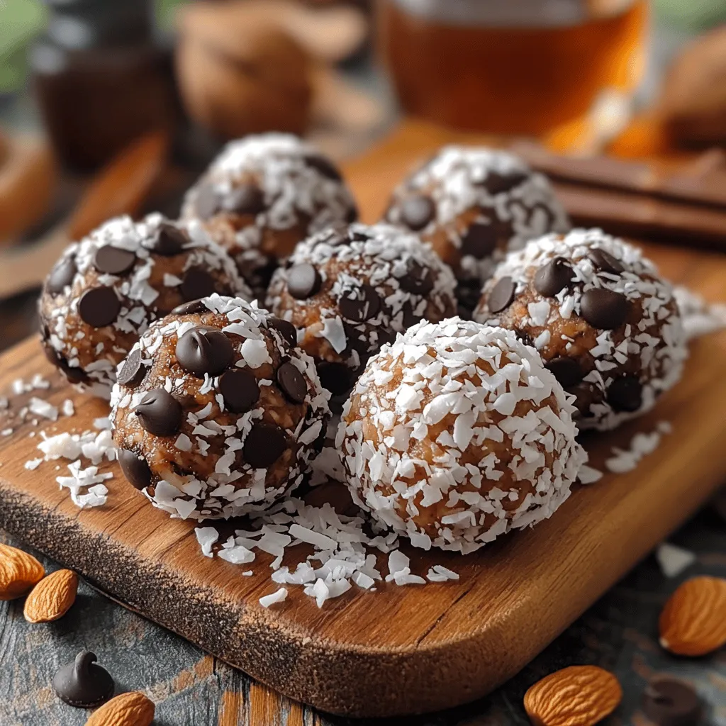 Delightful Almond Joy Energy Bites: A Healthy Snack Recipe