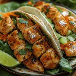Spicy Honey Garlic Chicken Wraps: A Flavorful Delight