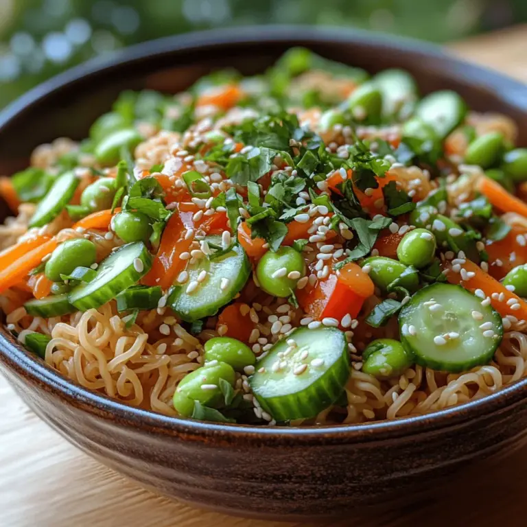 As the temperatures rise and the sun shines brighter, many of us find ourselves gravitating toward lighter, refreshing meals that can provide nourishment without weighing us down. Cold dishes are particularly appealing during the warm months, offering a delightful reprieve from the heat. Among the delightful options available, cold ramen noodle salad stands out as a vibrant, nutritious choice that encapsulates the essence of summer dining.