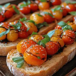 Welcome to the delightful world of crostini, a versatile and elegant Italian appetizer that has captured the hearts and palates of food lovers around the globe. Crostini, which translates to "little toasts," are typically made from slices of toasted bread topped with a variety of delectable ingredients. One of the standout versions is the Balsamic Glazed Tomato Crostini, where the harmonious combination of flavors creates a culinary experience that is both refreshing and satisfying.
