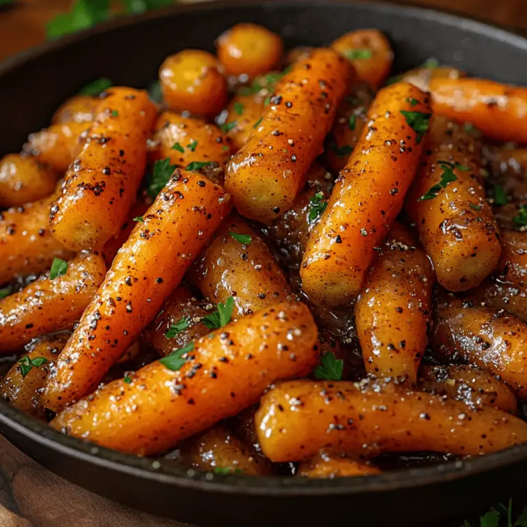 When it comes to elevating your vegetable game, few dishes can rival the delightful simplicity and flavor of Sweet & Savory Brown Sugar Glazed Carrots. This dish transforms humble carrots into a vibrant, sweet, and savory side that can steal the spotlight from any main course. Whether you’re looking to impress guests at a family gathering or simply wish to enhance your weeknight dinner, this recipe is sure to please.