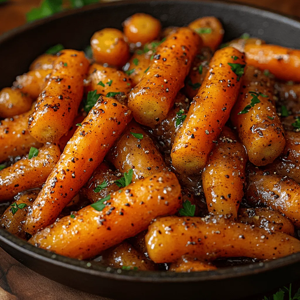 When it comes to elevating your vegetable game, few dishes can rival the delightful simplicity and flavor of Sweet & Savory Brown Sugar Glazed Carrots. This dish transforms humble carrots into a vibrant, sweet, and savory side that can steal the spotlight from any main course. Whether you’re looking to impress guests at a family gathering or simply wish to enhance your weeknight dinner, this recipe is sure to please.
