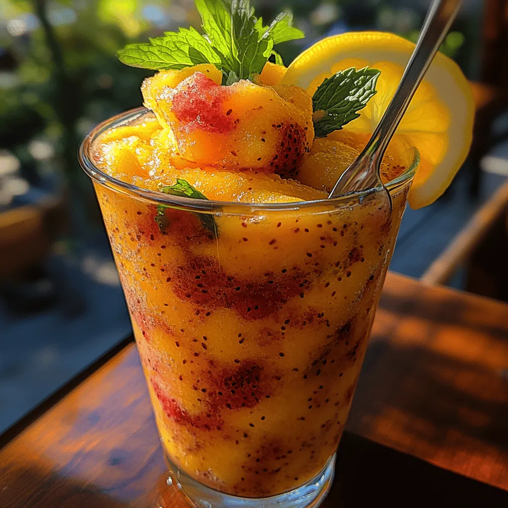 As the days grow longer and the sun shines brighter, nothing quite encapsulates the spirit of summer like a refreshing drink that tantalizes the taste buds. Enter the Frozen Mango Strawberry Lemonade—a vibrant blend that not only cools you down but also transports you to a tropical paradise with every sip. This delightful concoction combines the sweetness of ripe mangoes and strawberries with the tartness of fresh lemons, creating a perfect balance that encapsulates the essence of summer.