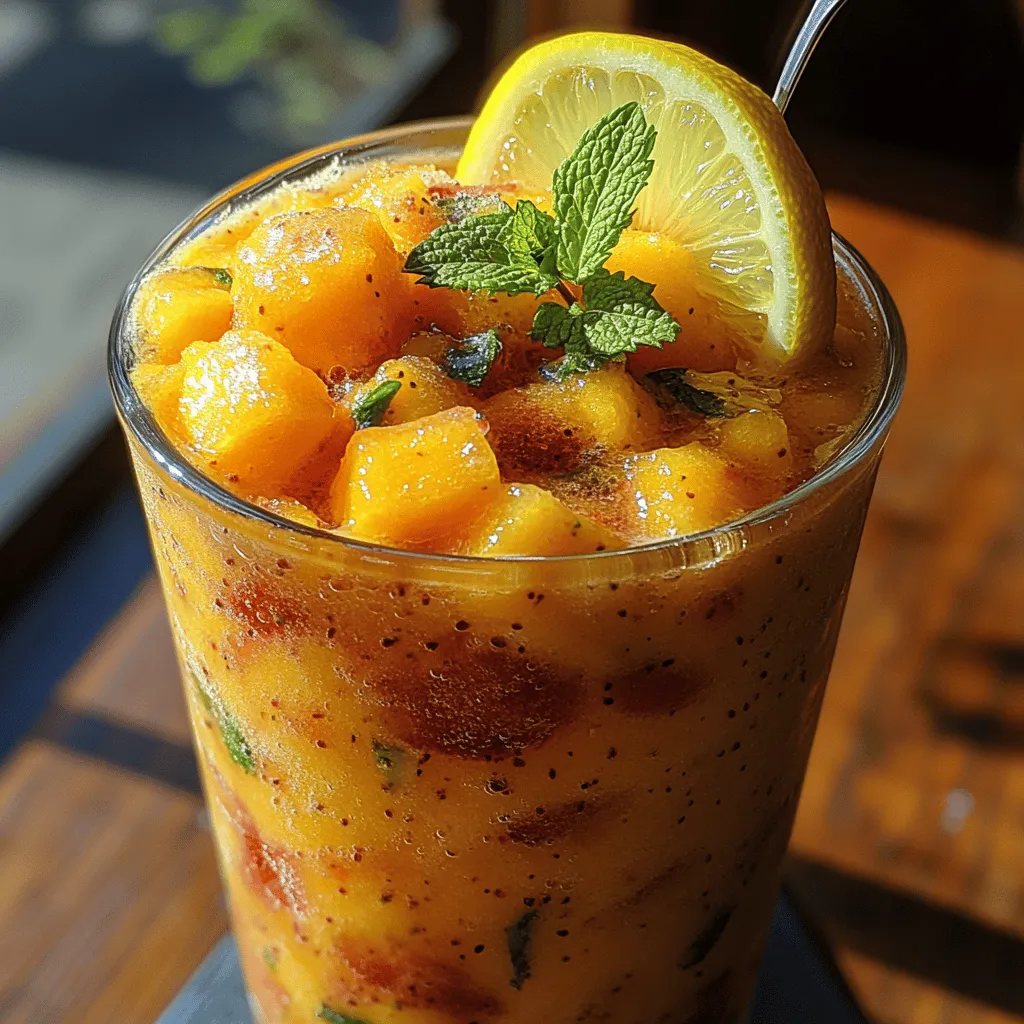 As the days grow longer and the sun shines brighter, nothing quite encapsulates the spirit of summer like a refreshing drink that tantalizes the taste buds. Enter the Frozen Mango Strawberry Lemonade—a vibrant blend that not only cools you down but also transports you to a tropical paradise with every sip. This delightful concoction combines the sweetness of ripe mangoes and strawberries with the tartness of fresh lemons, creating a perfect balance that encapsulates the essence of summer.