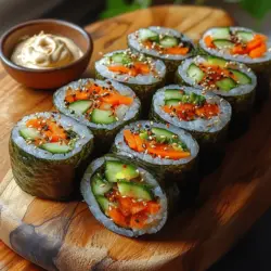 Exploring the Delight of Spicy Veggie Sushi Rolls
