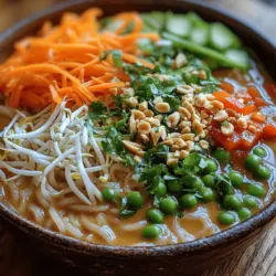 Spicy Thai Peanut Noodles: A Flavorful Journey into Thai Cuisine