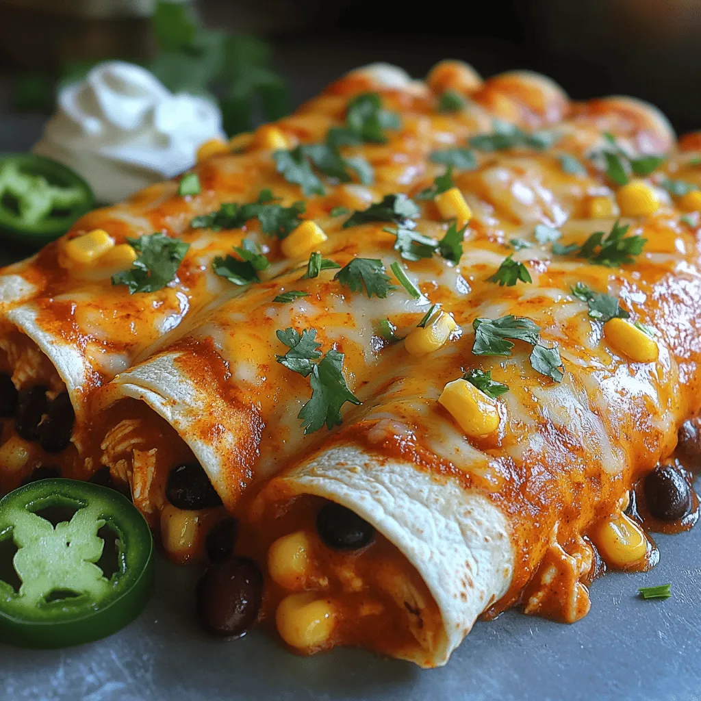 Slow cooking has revolutionized the way we prepare meals, allowing home cooks to infuse rich flavors into their dishes with minimal effort and time in the kitchen. This method is particularly appealing to busy families or anyone seeking comfort food that doesn’t require constant attention. Enter the Slow Cooker Cheesy Chicken Enchiladas – a dish that perfectly marries convenience with flavor, making it an ideal choice for weeknight dinners or gatherings.