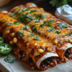 Indulge in Flavor: Slow Cooker Cheesy Chicken Enchiladas Recipe