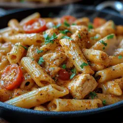 Spicy Delight Creamy Cajun Chicken Pasta: A Flavorful Journey