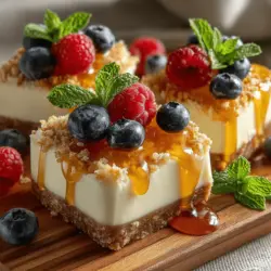 When the sun is shining and the temperatures rise, there’s nothing quite like a cool, refreshing treat to beat the heat. Enter Zesty Chill Lemon Yogurt Bars, a delightful dessert that marries the tangy brightness of fresh lemons with the creamy goodness of Greek yogurt. This recipe is not only a crowd-pleaser but also a healthier alternative to traditional desserts, making it perfect for summer gatherings, picnics, or simply a sweet indulgence at home.