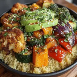 Sweet Chili Roasted Veggie Buddha Bowl