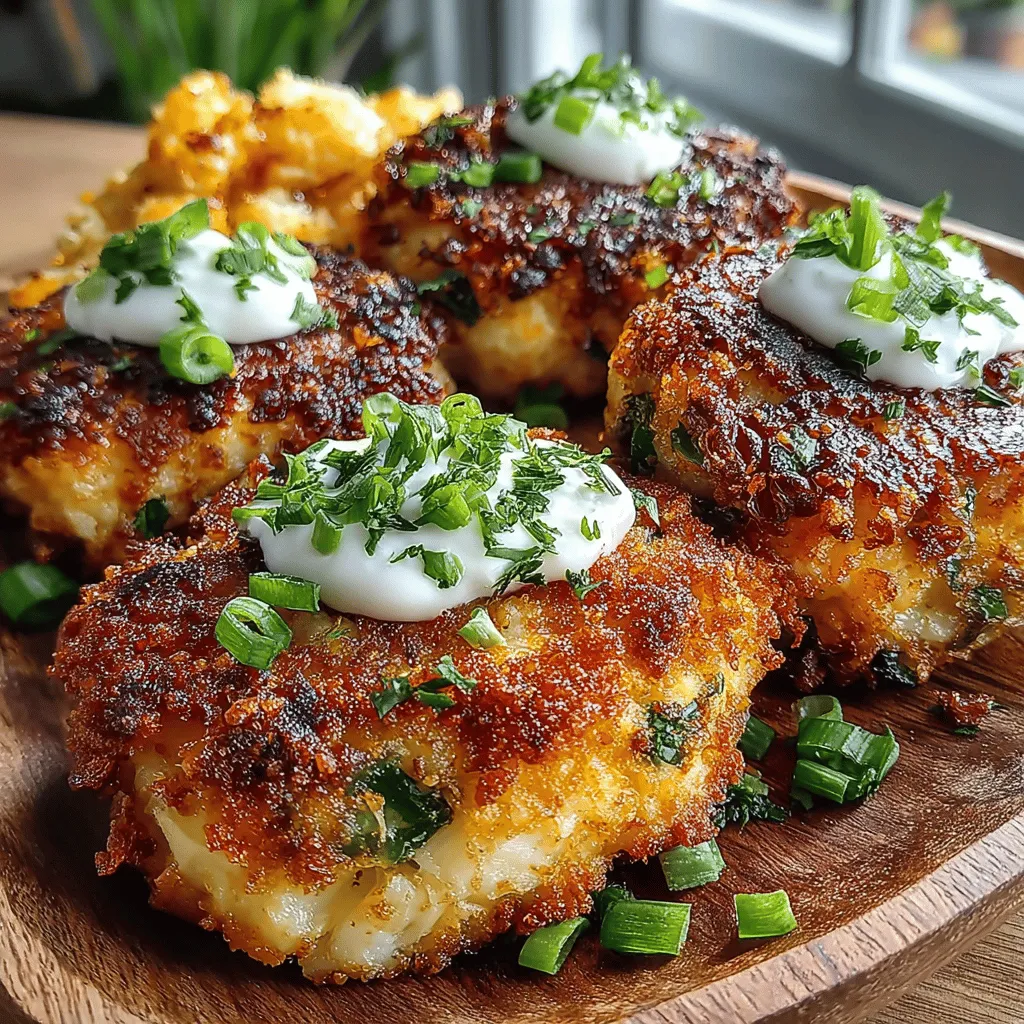Zesty Cheddar Jalapeño Mashed Potato Cakes are a delightful twist on traditional mashed potatoes. This innovative recipe combines the creamy comfort of mashed potatoes with the sharpness of cheddar cheese and the spicy kick of fresh jalapeños, resulting in a dish that is as satisfying as it is flavorful. These potato cakes can be served as a snack, an enticing side dish, or even a main course for those looking to indulge in something unique. As comfort food continues to evolve, the appeal of Zesty Cheddar Jalapeño Mashed Potato Cakes lies in their ability to offer a familiar base while introducing bold flavors that excite the palate.