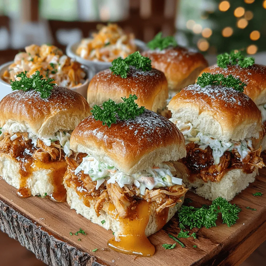 When it comes to hosting gatherings or simply enjoying a quick weeknight meal, BBQ chicken sliders are a universally loved option. Their bite-sized nature makes them perfect for parties, picnics, or casual dinners, allowing guests to indulge without the mess of traditional BBQ dishes. But what if you could elevate this classic dish with a unique twist? Enter the Zesty Tangy Mustard BBQ Chicken Sliders—a vibrant and flavorful take on the beloved BBQ favorite.