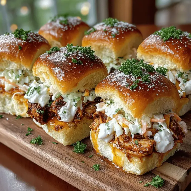When it comes to hosting gatherings or simply enjoying a quick weeknight meal, BBQ chicken sliders are a universally loved option. Their bite-sized nature makes them perfect for parties, picnics, or casual dinners, allowing guests to indulge without the mess of traditional BBQ dishes. But what if you could elevate this classic dish with a unique twist? Enter the Zesty Tangy Mustard BBQ Chicken Sliders—a vibrant and flavorful take on the beloved BBQ favorite.