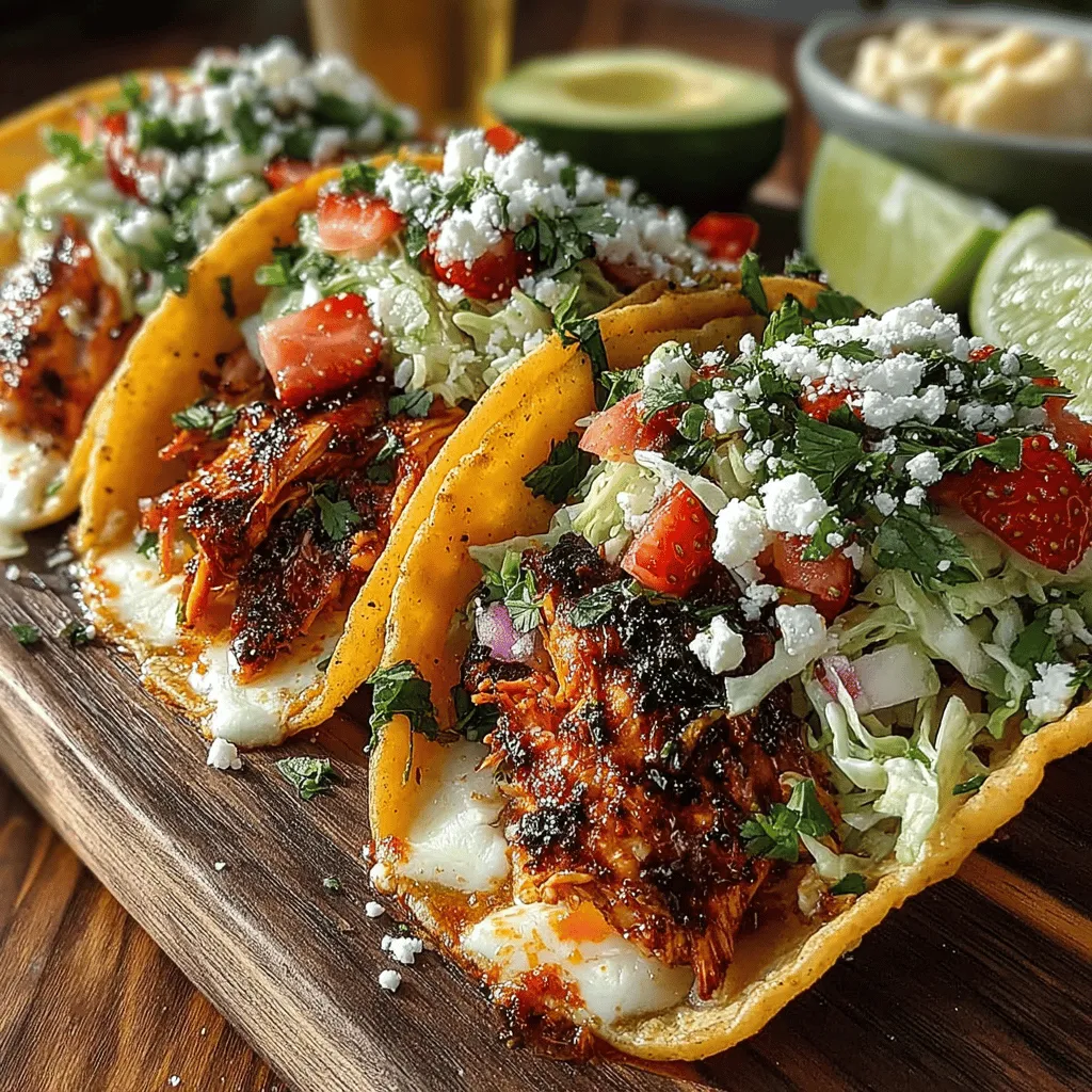 When it comes to tantalizing taste sensations, few dishes can compete with the vibrant appeal of tacos. The Sweet & Spicy Chicken Tacos with Strawberry Slaw take this classic favorite to new heights by combining the warm, savory notes of marinated chicken with the surprising sweetness of strawberries. This recipe embodies a delightful fusion of flavors, making it a perfect option for a weeknight dinner, a weekend gathering, or a casual taco night with friends.