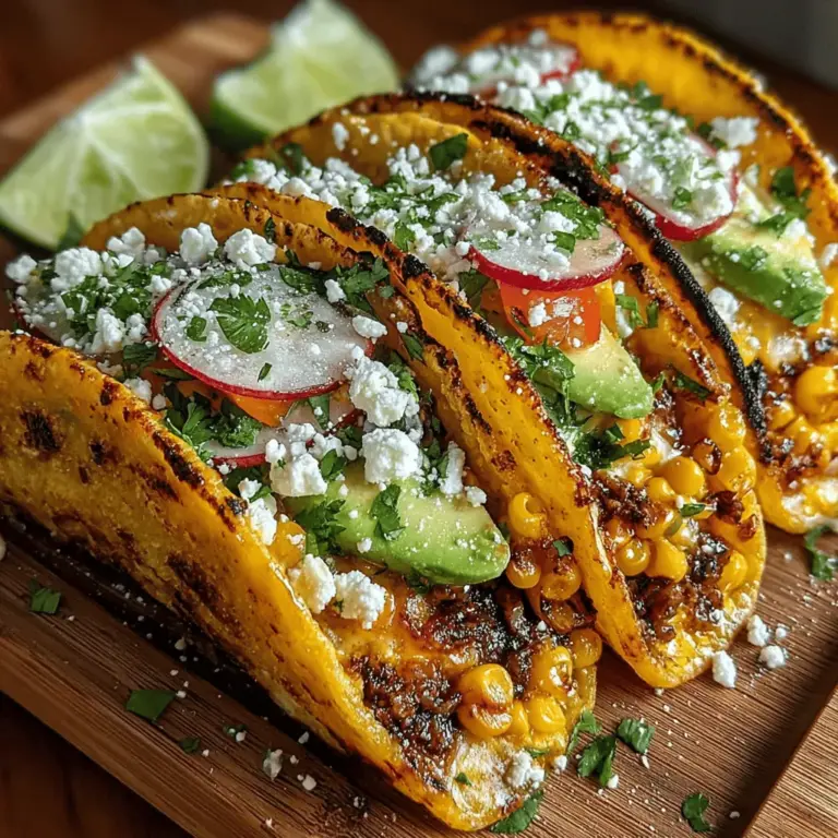 Grilled Corn & Avocado Salsa Tacos are a delightful and vibrant choice for a light meal or a lively gathering. This dish marries the sweet, smoky flavors of grilled corn with the creamy richness of avocado, topped with fresh vegetables and herbs that bring a burst of freshness to each bite. Perfect for summer barbecues, casual weeknight dinners, or as a topping for your favorite tortilla, these tacos are not only easy to prepare but also packed with nutrients. In this article, we will delve into the delightful world of these tacos, exploring their ingredients, preparation steps, and the joy of enjoying them with family and friends.