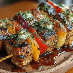 At the heart of grilled chicken and peach kabobs is a unique flavor pairing that embodies the essence of summer. The savory notes of grilled chicken create a robust foundation, while the sweet, caramelized peaches add a luscious contrast that elevates the dish. This dynamic interplay between savory and sweet is what makes kabobs a crowd-pleaser, appealing to a wide range of palates.