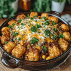 BBQ Chicken Tater Tot Casserole: A Complete Guide to Preparation and Serving