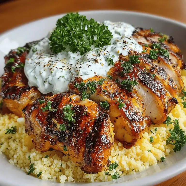 Mediterranean cuisine is celebrated not only for its vibrant flavors but also for its numerous health benefits. Known for its emphasis on fresh, wholesome ingredients, this culinary tradition is often associated with longevity and overall well-being. The Mediterranean diet is rich in vegetables, fruits, whole grains, nuts, and healthy fats, particularly olive oil. This article will delve into a delightful recipe that embodies the essence of Mediterranean cooking: Greek Chicken with Tzatziki and Couscous.