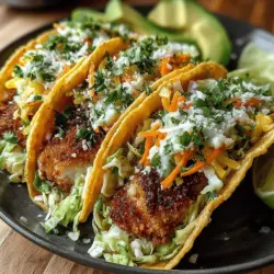 When it comes to comfort food, few dishes can rival the enticing allure of Crispy Ranch Chicken Tacos with Slaw. These tacos embody a perfect blend of textures and flavors, featuring crunchy, golden-brown chicken enveloped in a warm tortilla, complemented by a refreshing slaw that adds a burst of freshness. Whether you're hosting a family dinner, planning a casual get-together with friends, or simply treating yourself to a delicious meal on a weekend, these tacos are sure to impress. In this article, we will delve into the nuances of creating these mouthwatering tacos from scratch, guiding you through each step and ensuring that the cooking process is as enjoyable as the finished dish.