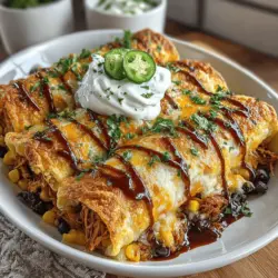 If you're on the hunt for a dish that combines mouthwatering flavors with the comfort of a classic casserole, look no further than the Spicy BBQ Chicken & Ranch Tortilla Bake. This delicious recipe is a fiesta of flavors, featuring tender chicken enveloped in a rich and zesty barbecue sauce, complemented by the creamy coolness of ranch dressing. The combination of spices adds a delightful kick, making this dish a perfect choice for those who enjoy a bit of heat in their meals.