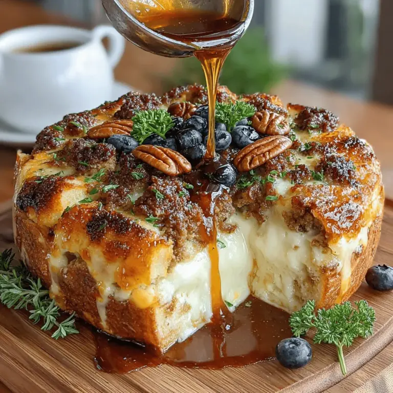 There’s something incredibly comforting about breakfast casseroles. They evoke memories of family gatherings and lazy Sunday mornings, where the aroma of a delicious meal fills the house, coaxing everyone out of bed. One of my fondest memories is from a chilly autumn morning when my grandmother surprised us all with her signature breakfast bake—an exquisite blend of flavors that made the day feel special. Inspired by that experience, I’ve crafted my own version: the Maple Bliss Breakfast Casserole. This delightful dish features savory sausage, creamy eggs, and a touch of sweetness from pure maple syrup, making it the perfect centerpiece for any brunch or a cozy family breakfast.