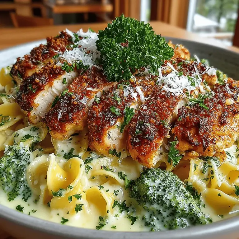 There’s something magical about a steaming bowl of pasta that wraps you in warmth like a cozy blanket. The rich, creamy texture of Alfredo sauce combined with tender chicken and perfectly cooked fettuccine creates an experience that transcends mere sustenance; it becomes a comforting embrace. I still remember the first time I made a creamy chicken alfredo. I had just moved into my first apartment, eager to impress friends with my culinary skills. The aroma of garlic sautéing on the stove mingled with the bubbling chicken broth, and soon enough, I had a crowd gathered around my tiny kitchen. This Creamy Chicken Alfredo Delight became a staple not just for its flavor but for the memories it created. Today, I’m excited to share this recipe with you, so you can create your own delicious moments around the dinner table.