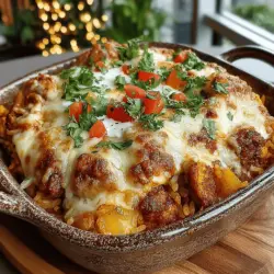 Zesty Chicken Fajita Rice Bake