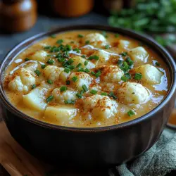 Creamy Cauliflower Potato Soup Delight