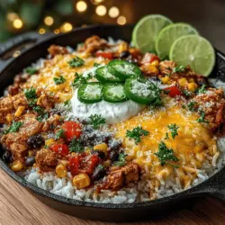 There's something truly comforting about a one-pan meal that brings the whole family together. The aroma of seasoned chicken mingling with sautéed vegetables and hearty rice can transform an ordinary evening into a joyful gathering. Allow me to take you on a culinary journey with my beloved Zesty Taco Chicken Rice Skillet, a dish that not only satisfies hunger but also warms the heart.