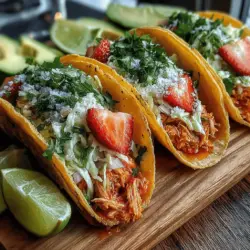 Tacos are a beloved staple in many cuisines around the world, celebrated for their versatility and ability to adapt to a myriad of flavors and ingredients. From traditional meat and cheese fillings to innovative vegetarian options, tacos can cater to any palette. Today, we’re diving into a unique and refreshing take on this classic dish: Tuna Tacos with Strawberry Slaw. This delightful recipe brings together the ocean's bounty and the sweetness of fresh fruit, creating a dish that is not only enticing to the taste buds but also packed with health benefits.
