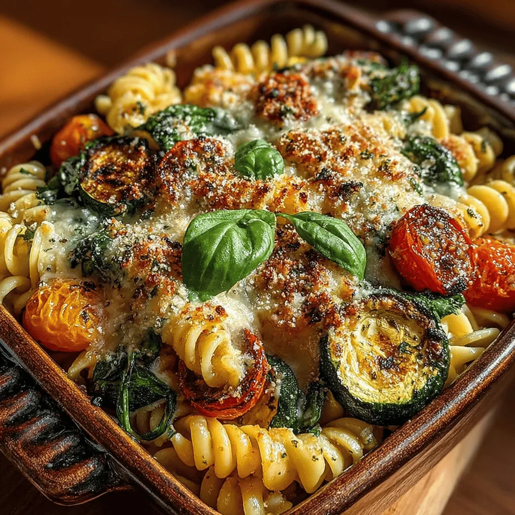 As the days grow longer and the sun shines brighter, the desire for light yet satisfying meals becomes prominent. Enter the Sunny Summer Veggie Pasta Bake—a delightful dish that encapsulates the essence of summer while delivering comfort and nourishment in every bite. This recipe is not merely a collection of ingredients; it’s a celebration of the season, showcasing the colorful bounty of fresh vegetables that thrive in warmer weather.