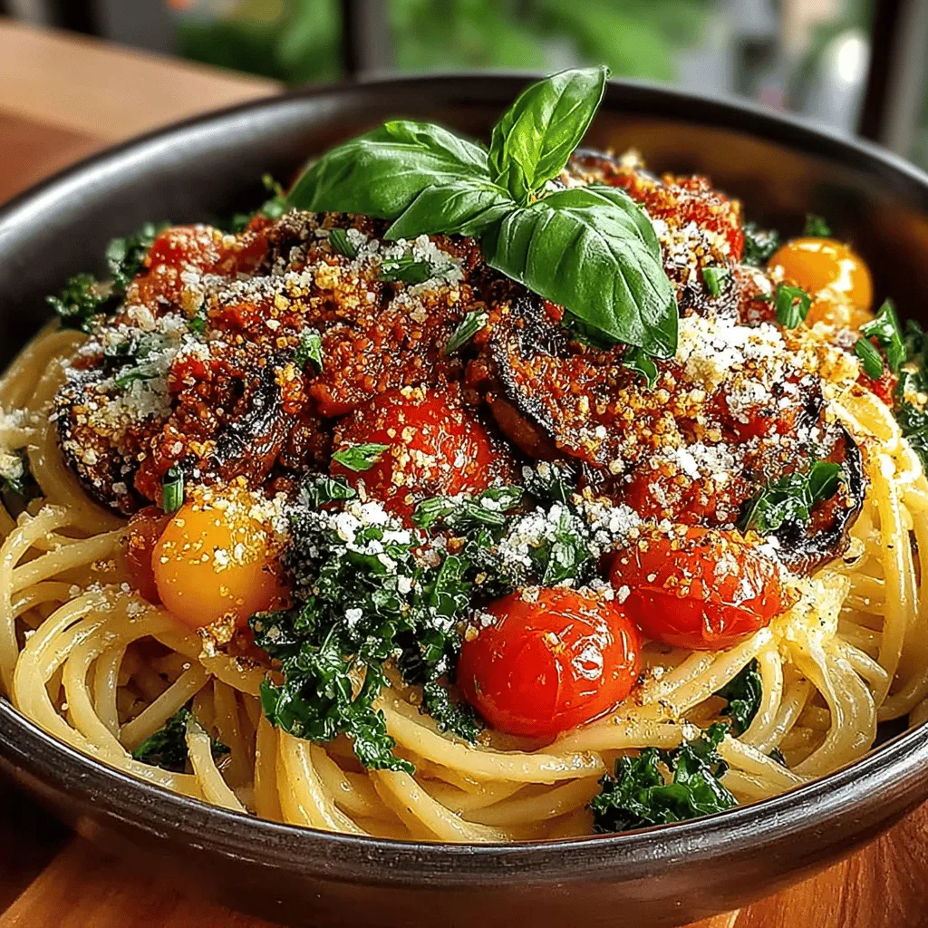 In recent years, the shift towards plant-based meals has not only gained traction but has also become a lifestyle choice for many, driven by a growing awareness of health benefits and environmental sustainability. Among the plethora of vegetarian recipes that have emerged, Eggplant & Kale Garden Pasta stands out as a vibrant and nourishing option. This delightful dish features wholesome ingredients such as whole grain pasta, nutrient-dense kale, and flavorful eggplant, making it an excellent choice for a satisfying weeknight dinner or a casual gathering with friends.