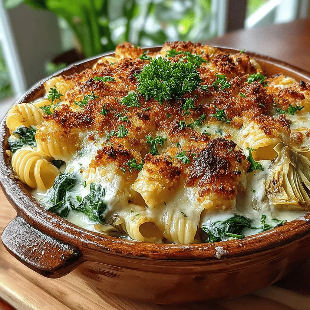 When it comes to comfort food, few dishes can rival the rich, creamy goodness of a cheesy spinach artichoke pasta bake. This delightful recipe combines the beloved flavors of a classic spinach and artichoke dip with the hearty satisfaction of baked pasta, making it a favorite for many. Whether you're planning a cozy weeknight dinner or need a crowd-pleasing dish for a potluck or family gathering, this pasta bake checks all the boxes.