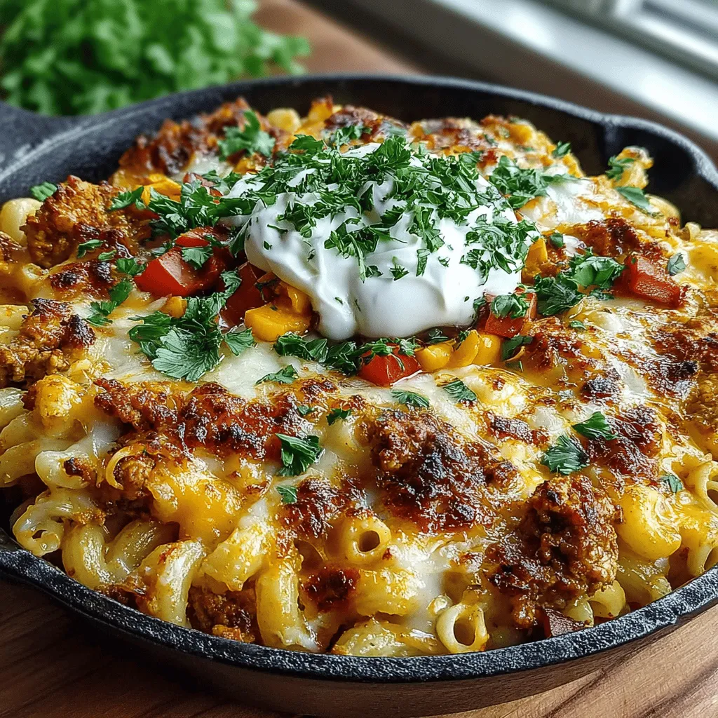 As the leaves change color and the air turns crisp, there's nothing quite like diving into a warm bowl of comfort food, and few dishes epitomize this better than chili and mac and cheese. These two beloved classics come together beautifully in the Autumn Harvest Chili Chicken Mac Skillet, a dish that seamlessly blends the hearty, creamy elements of mac and cheese with the robust flavors of chili. This one-pan wonder not only satisfies your cravings but also celebrates the bounty of the autumn season.