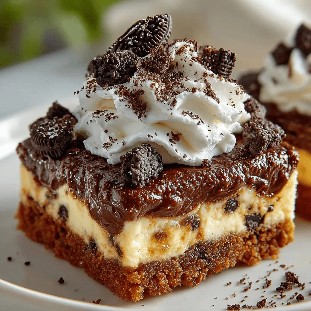 If you’re in search of a dessert that satisfies your chocolate cravings while offering a delightful coffee kick, look no further than No-Bake Oreo Mocha Cheesecake Bars. This indulgent treat combines the rich flavors of Oreo cookies, creamy cheesecake, and the bold essence of mocha, creating a dessert that is as visually appealing as it is delicious. The best part? There’s no need for an oven! You can whip up these bars in no time, making them an excellent choice for gatherings, parties, or simply a casual indulgence at home.