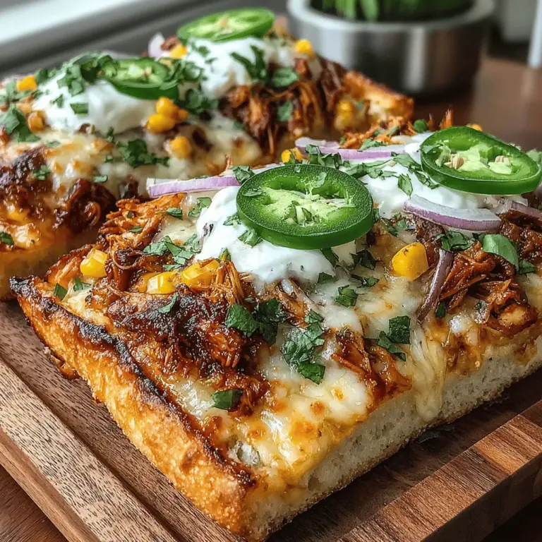 Flatbread pizza has gained popularity as a versatile dish that caters to various tastes and occasions. Whether you're hosting a casual gathering or seeking a convenient weeknight dinner, BBQ Chicken Flatbread Pizza stands out as a delightful option. This dish combines the smoky sweetness of barbecue sauce with tender chicken and an array of fresh toppings, creating a harmonious blend of flavors that can please even the pickiest eaters. With its easy preparation, this flatbread pizza is not only a crowd-pleaser but also a fantastic way to elevate your regular pizza night.